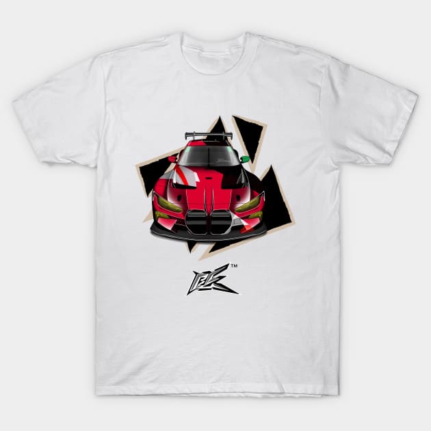 bmw m4  gt3 T-Shirt by naquash